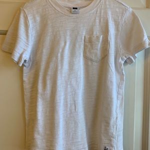 JANIE AND JACK White T-Shirt, Size 5